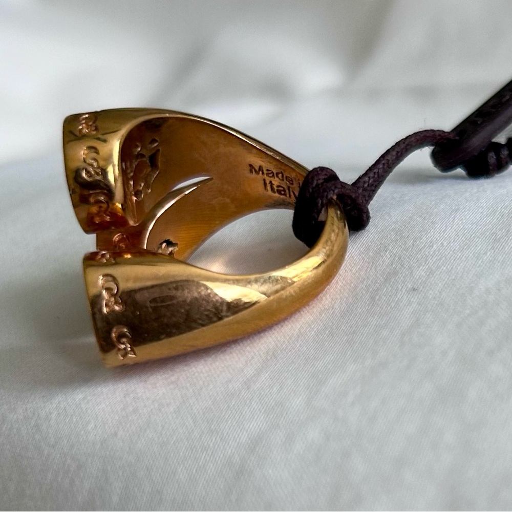 Rebecca “Tropezienne” 3-Stone Gemstone Ring-Citrine Green, Purple, Amber Gold - Picture 10 of 10